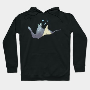 Happy stingray 03 Hoodie